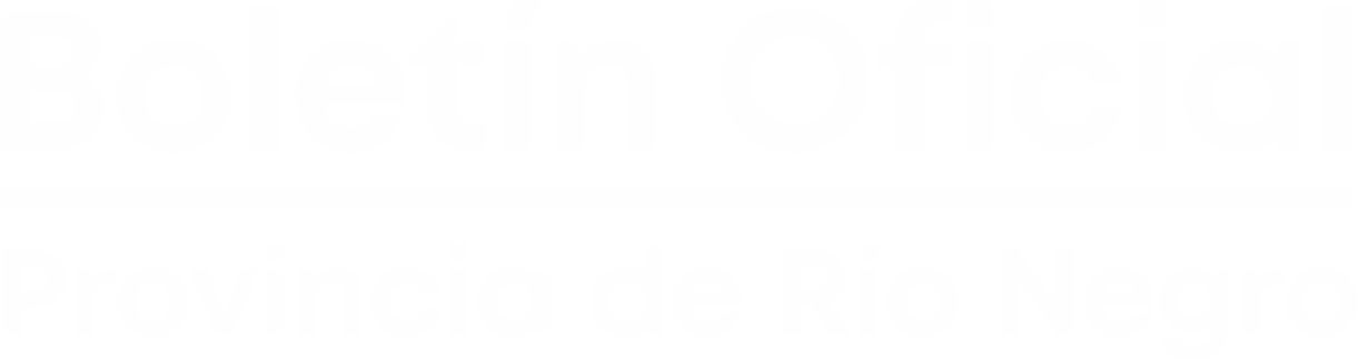 Boletín Oficial de Río Negro